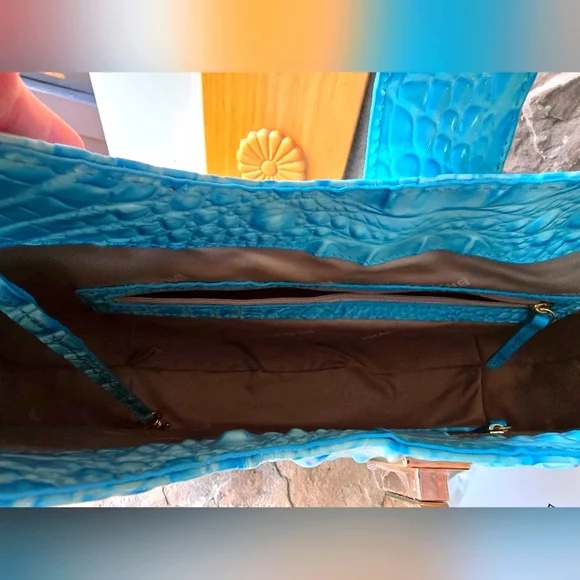 Brahmin Fallon Tropic Blue Melbourne NWT - Picture 3 of 5